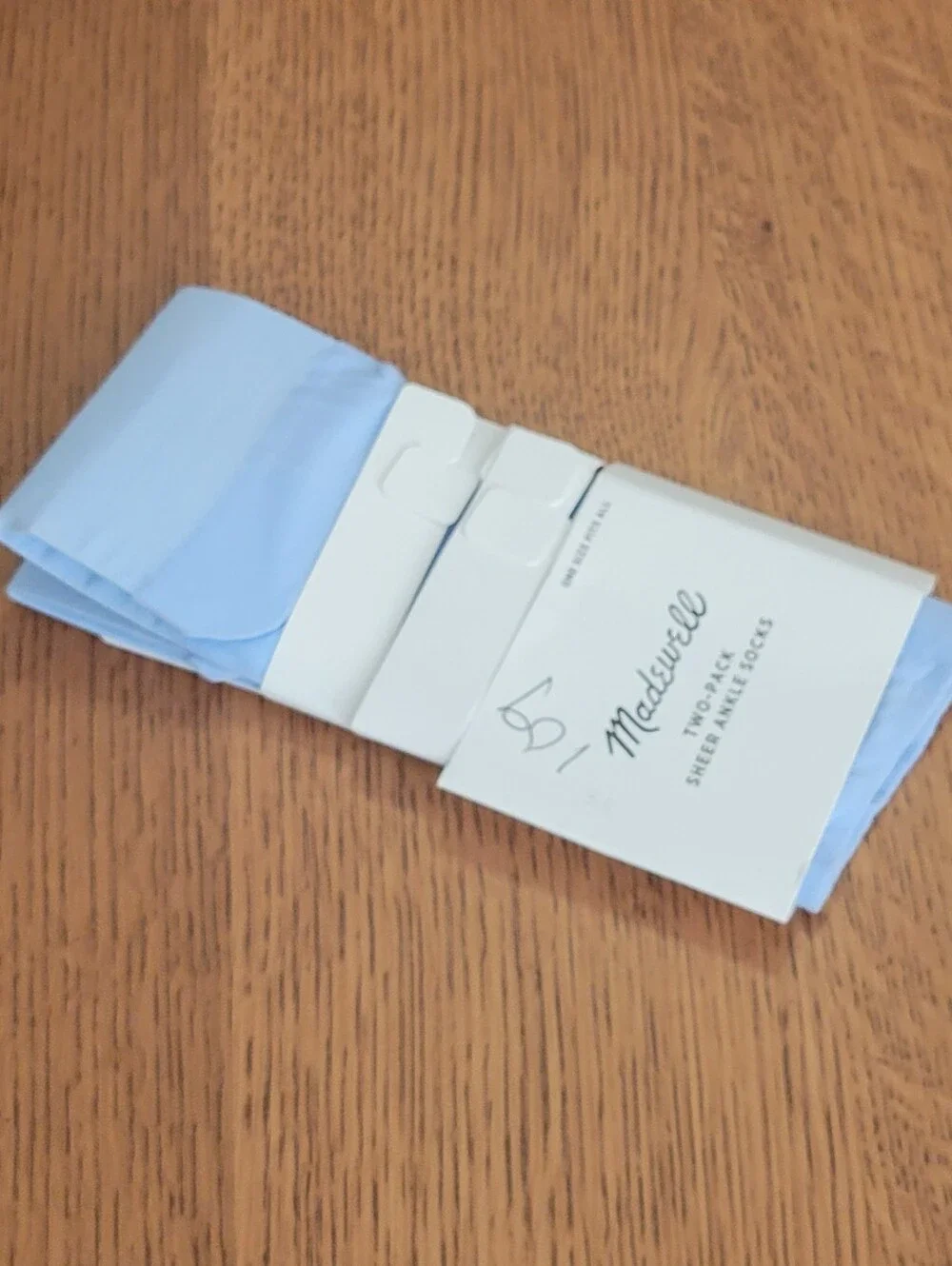J. Crew & Madewell Sheer Ankle Sock bundle - black, light blue, white